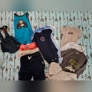 Newborn boy clothes bundle